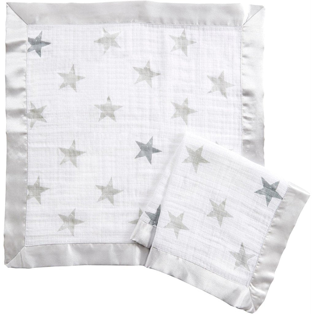 ADEN ANAIS Essentials 2 Pack Cotton Muslin Security Blankets Dusty Bambinista