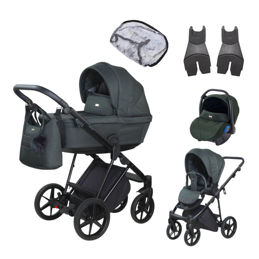 MEE GO Milano Plus Travel System with Matching Car Seat Standard