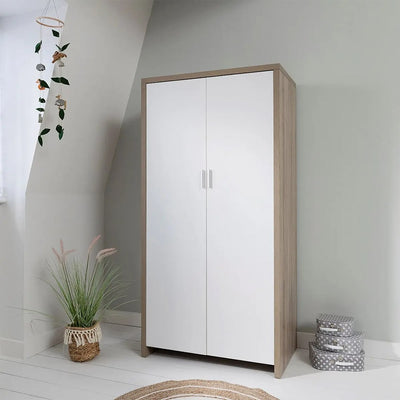 TUTTI BAMBINI Modena Wardrobe - White/Oak