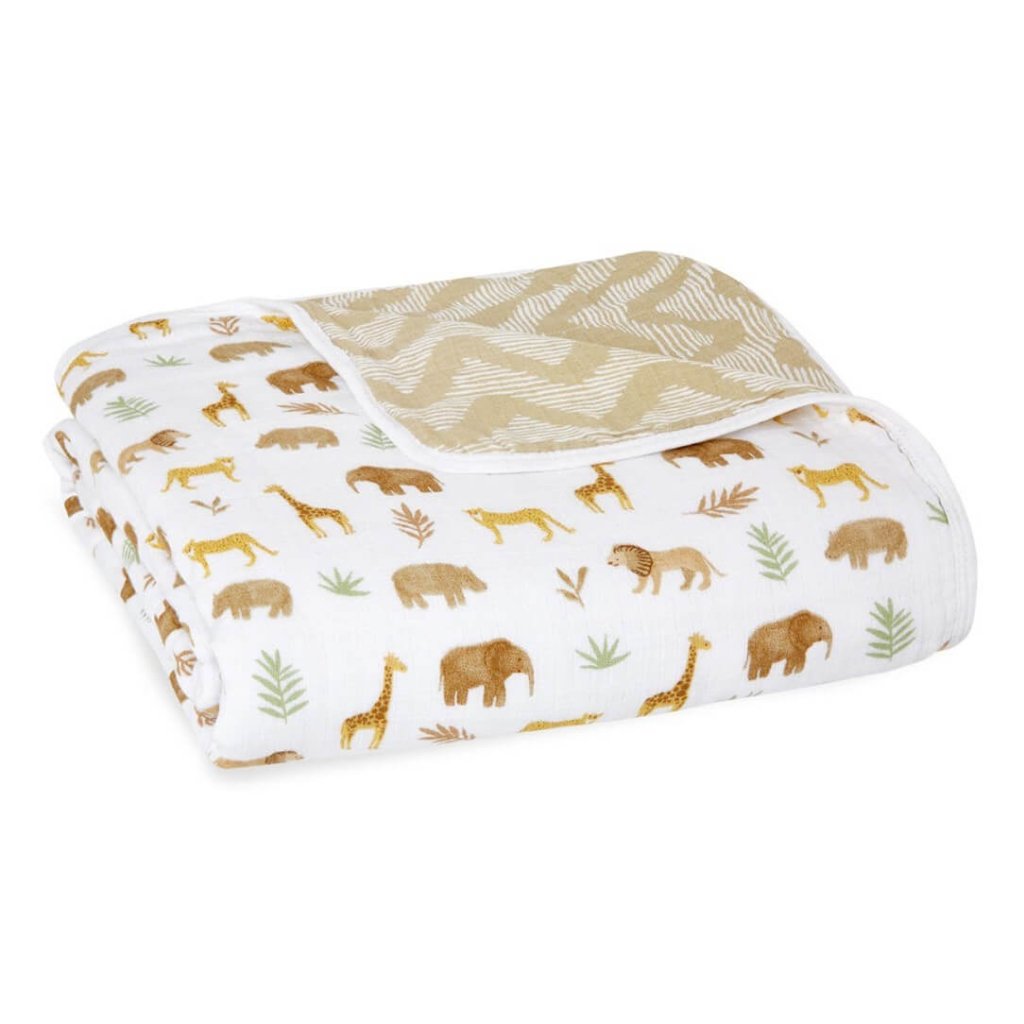 Bambinista-ADEN + ANAIS-Blankets-ADEN + ANAIS Essentials Great Migration Muslin Blanket - Tanzania