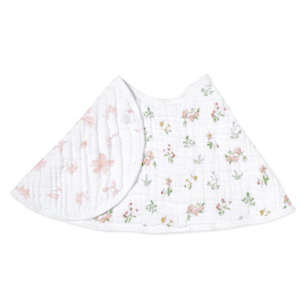 Bambinista-ADEN + ANAIS-Accessories-ADEN + ANAIS Essentials Muslin Baby Burpy Bib - Country Floral