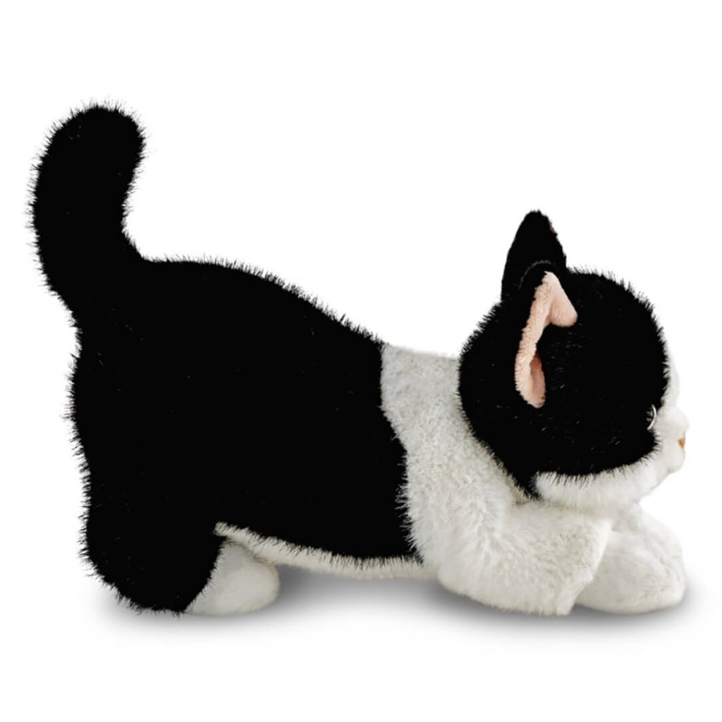 Bambinista - AURORA - Toys - AURORA Borealis Domino B&w Cat 12in