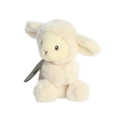 Bambinista - AURORA - Toys - AURORA Ebba Eco Laurin Lamb Rattle 6In