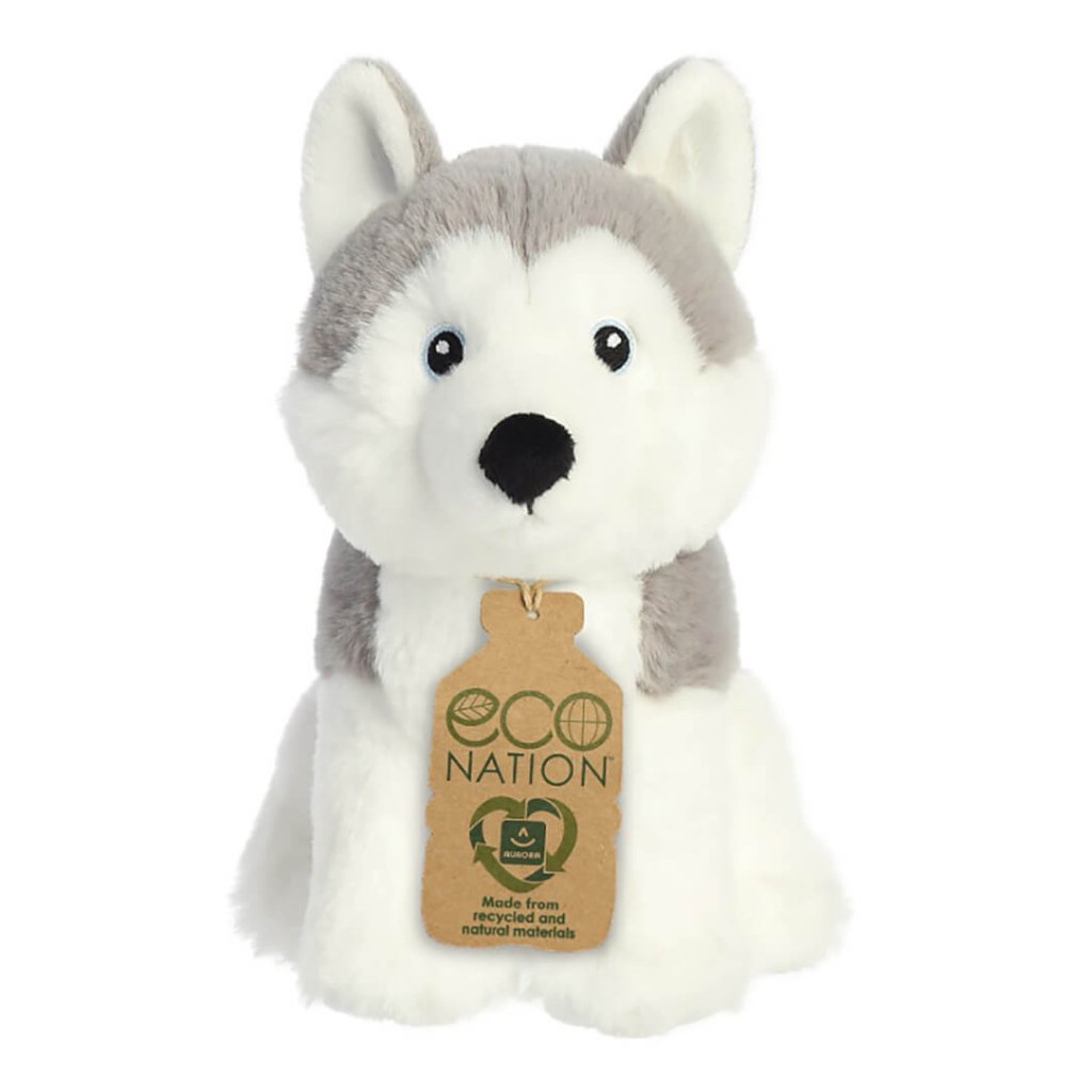 Bambinista - AURORA - Toys - AURORA Eco Nation Husky Dog 8in