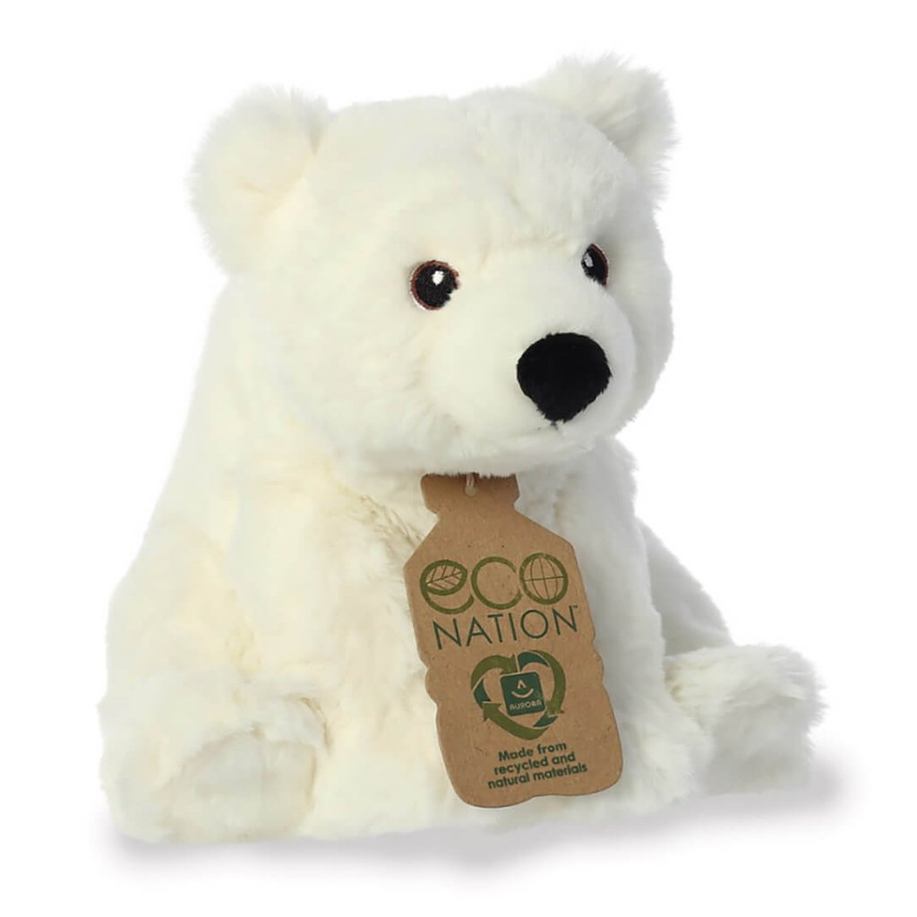 Bambinista - AURORA - Toys - AURORA Eco Nation Polar Bear 9.5in