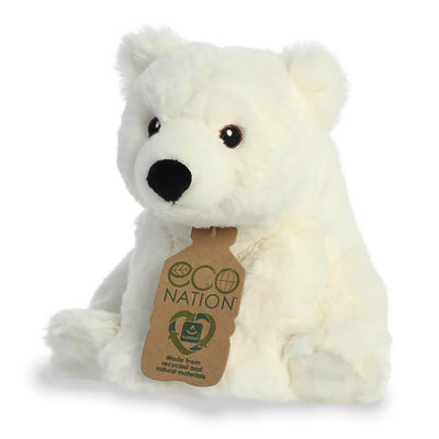 Bambinista - AURORA - Toys - AURORA Eco Nation Polar Bear 9.5in