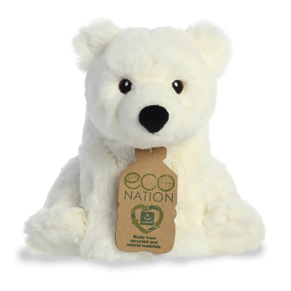 Bambinista - AURORA - Toys - AURORA Eco Nation Polar Bear 9.5in