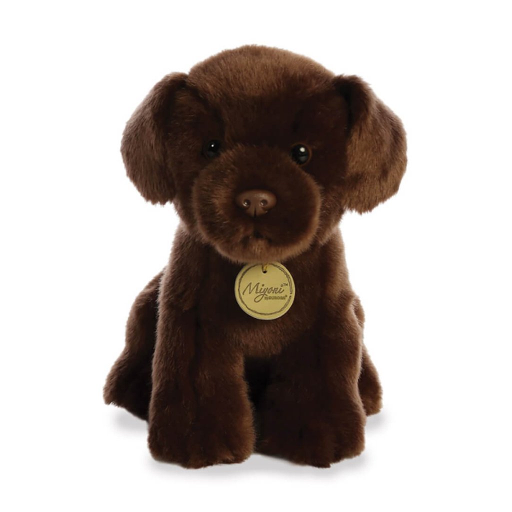 Bambinista - AURORA - Toys - AURORA Miyoni Chocolate Labrador 11in