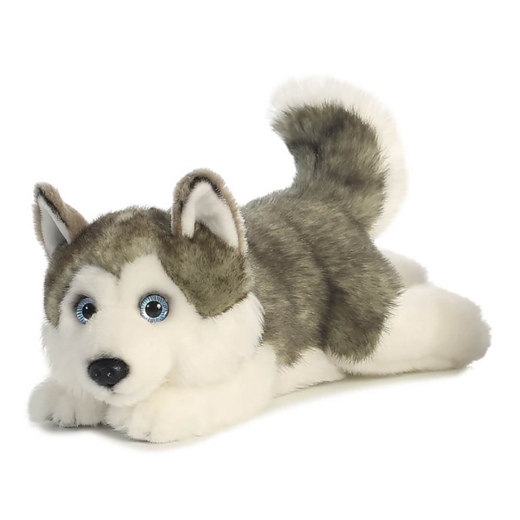 Bambinista - AURORA - Toys - AURORA Miyoni Husky Lying 11in