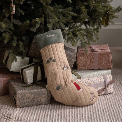 Bambinista - AVERY ROW - Stockings - AVERY ROW Christmas Stocking - Festive Forest Bunny