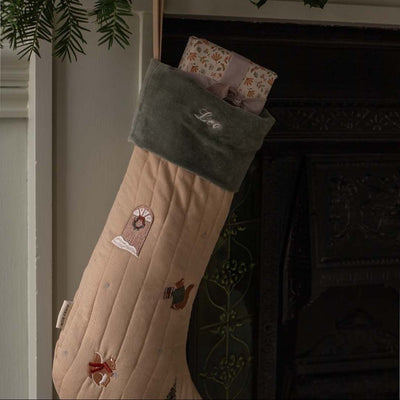 Bambinista - AVERY ROW - Stockings - AVERY ROW Christmas Stocking - Festive Forest Squirrel