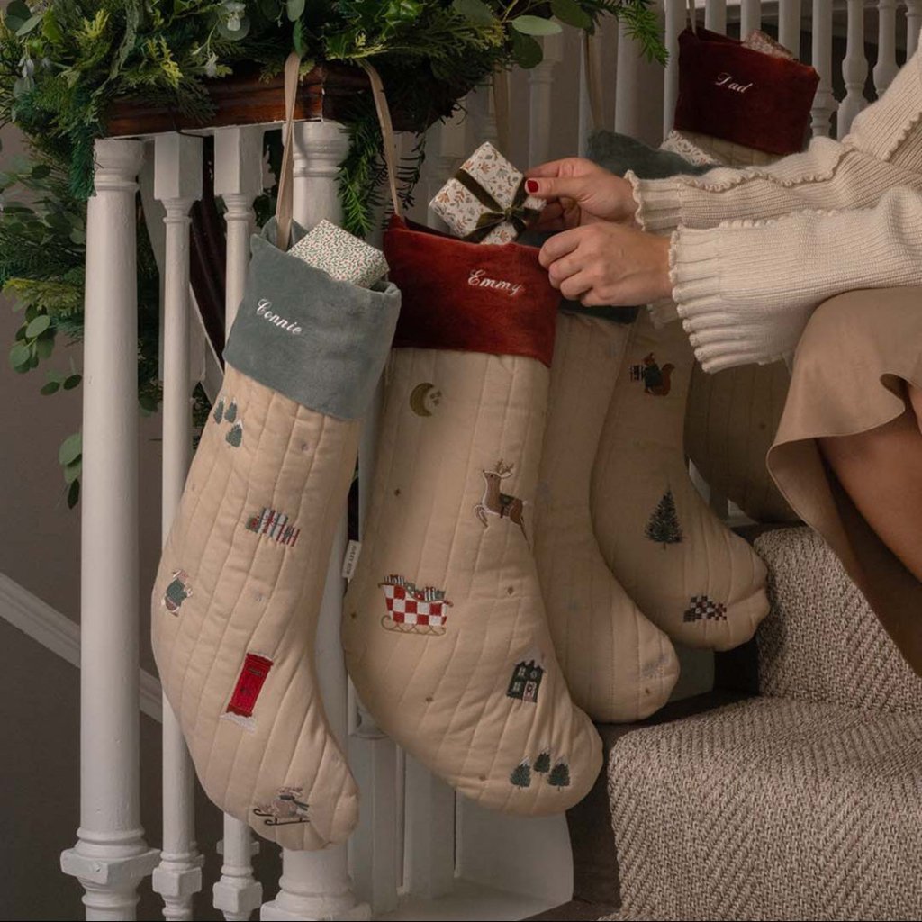 Bambinista - AVERY ROW - Stockings - AVERY ROW Christmas Stocking - Starry Night