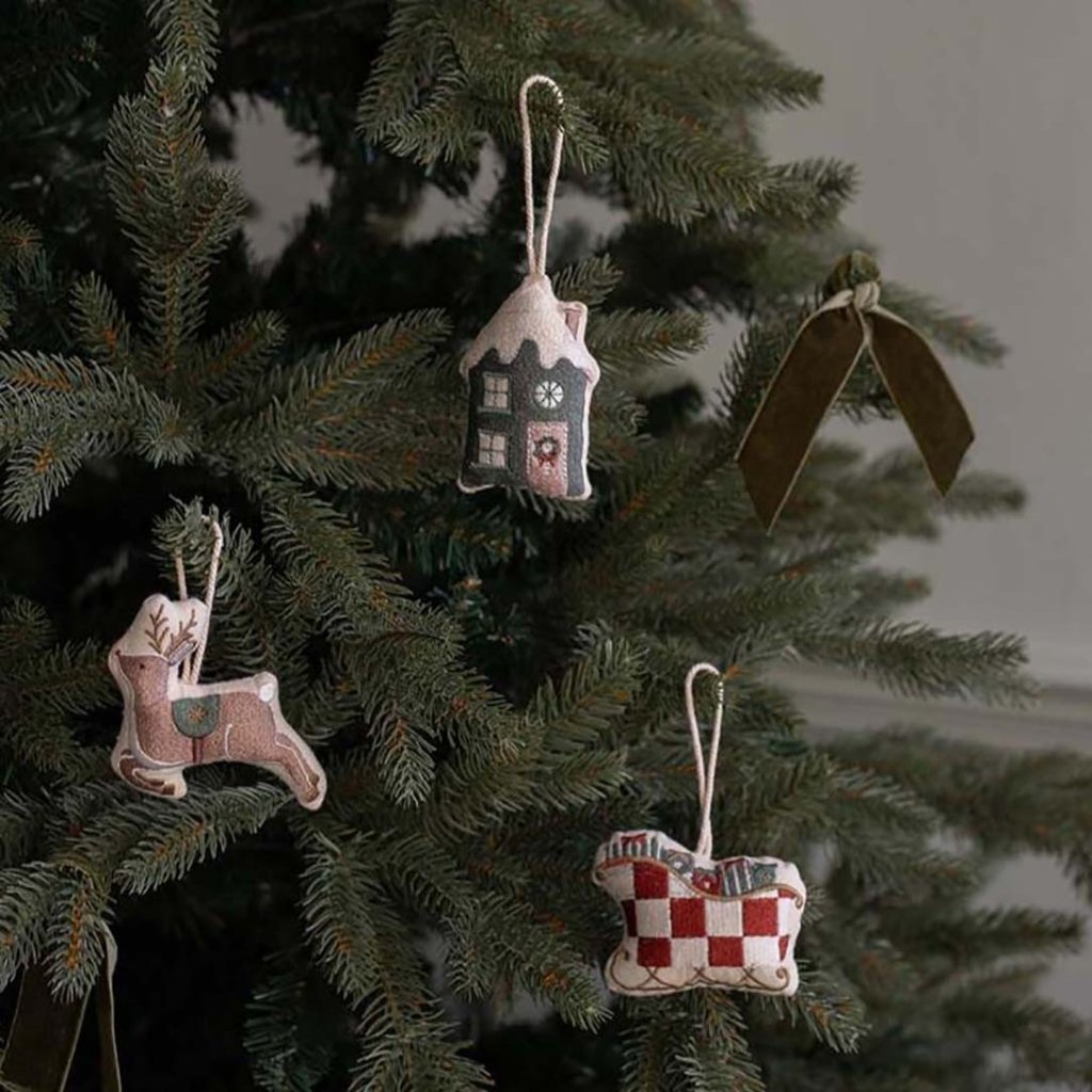 Bambinista - AVERY ROW - Accessories - AVERY ROW Christmas Tree Decoration Single - House