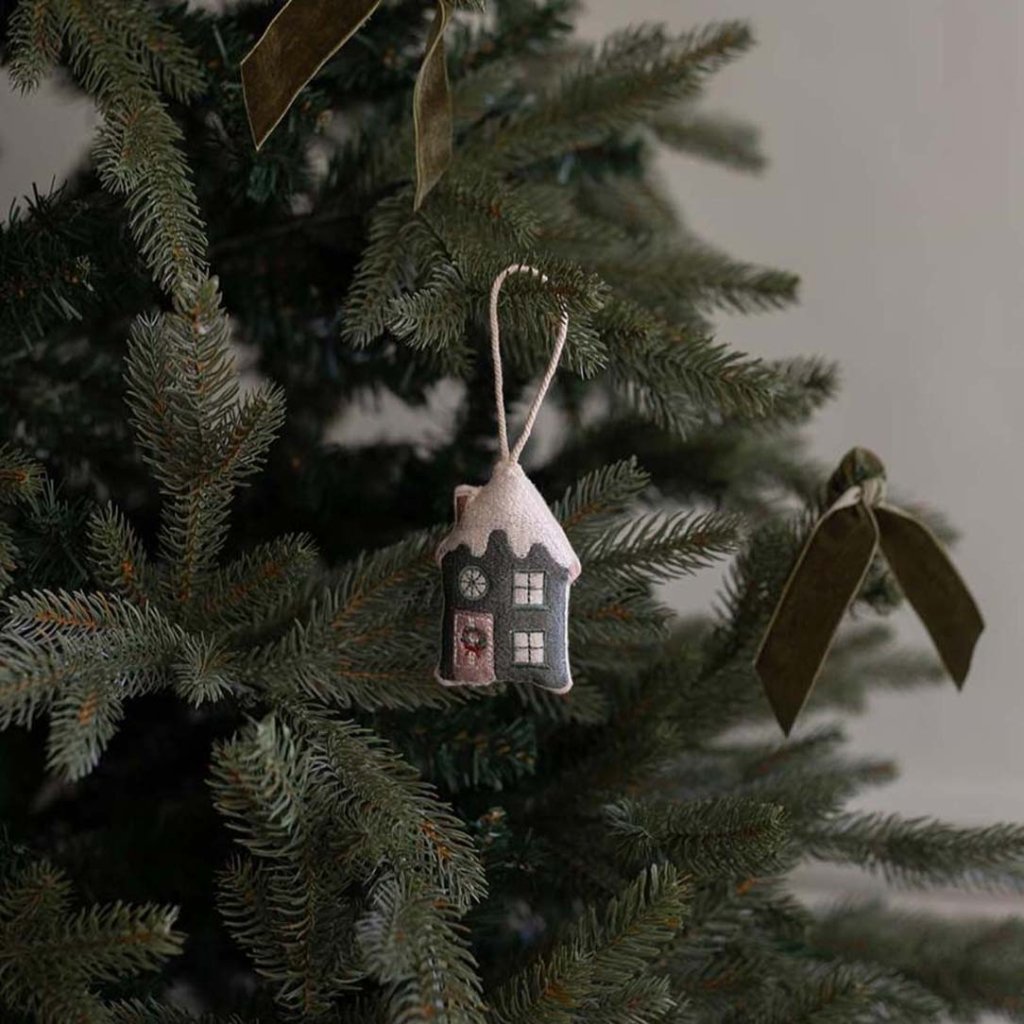 Bambinista - AVERY ROW - Accessories - AVERY ROW Christmas Tree Decoration Single - House