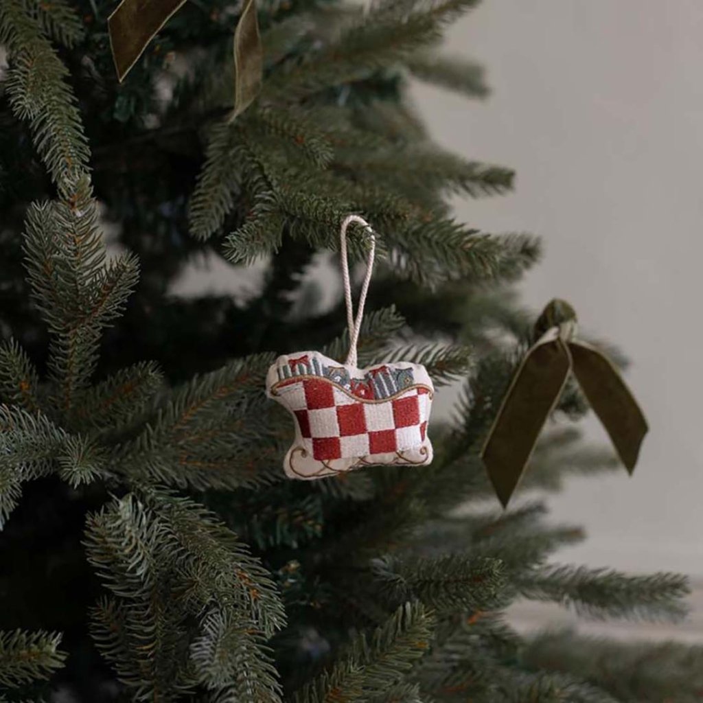 Bambinista - AVERY ROW - Accessories - AVERY ROW Christmas Tree Decoration Single - Sleigh