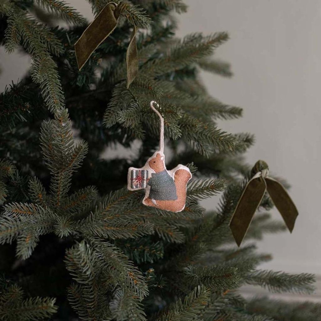 Bambinista - AVERY ROW - Accessories - AVERY ROW Christmas Tree Decoration Single - Squirrell