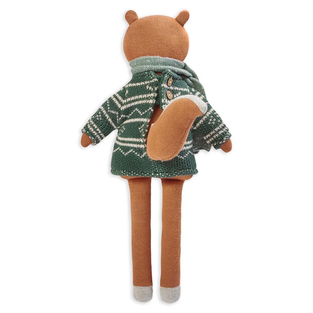 Bambinista - AVERY ROW - Toy - AVERY ROW Knitted Toddler Toy - Squirrel