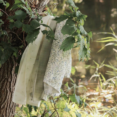 Bambinista - AVERY ROW - Blankets - AVERY ROW Organic Baby Muslin Squares Set of 3 - Riverbank