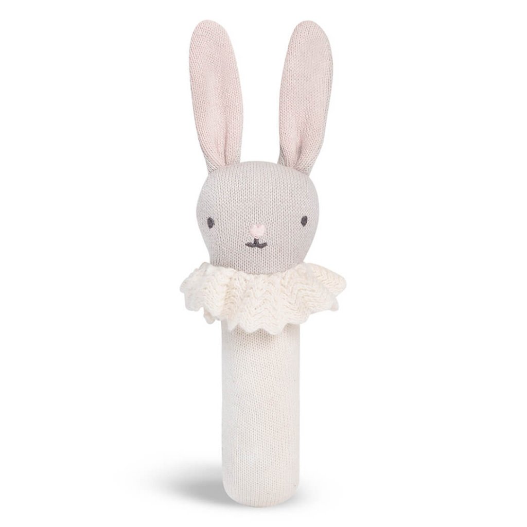 Bambinista - AVERY ROW - Toy - AVERY ROW Rattle - Blushing Bunny