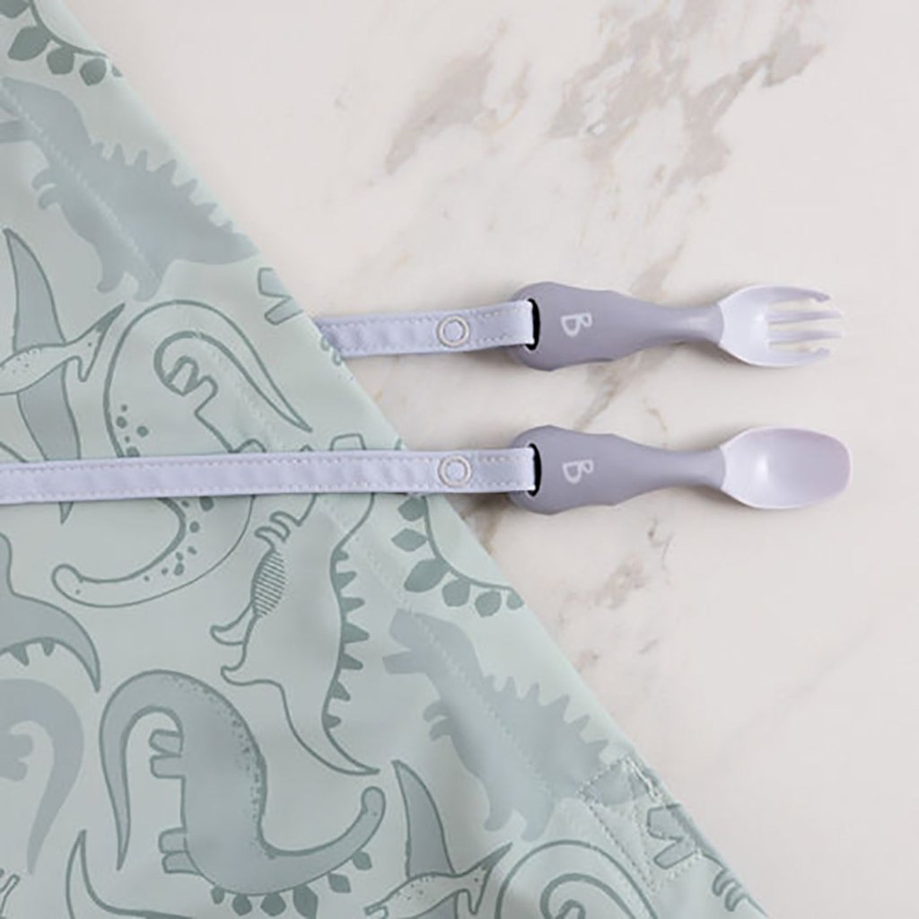 Bambinista - BIBADO - Tableware - BIBADO Handi Attachable Baby Cutlery - Mist Two Pack