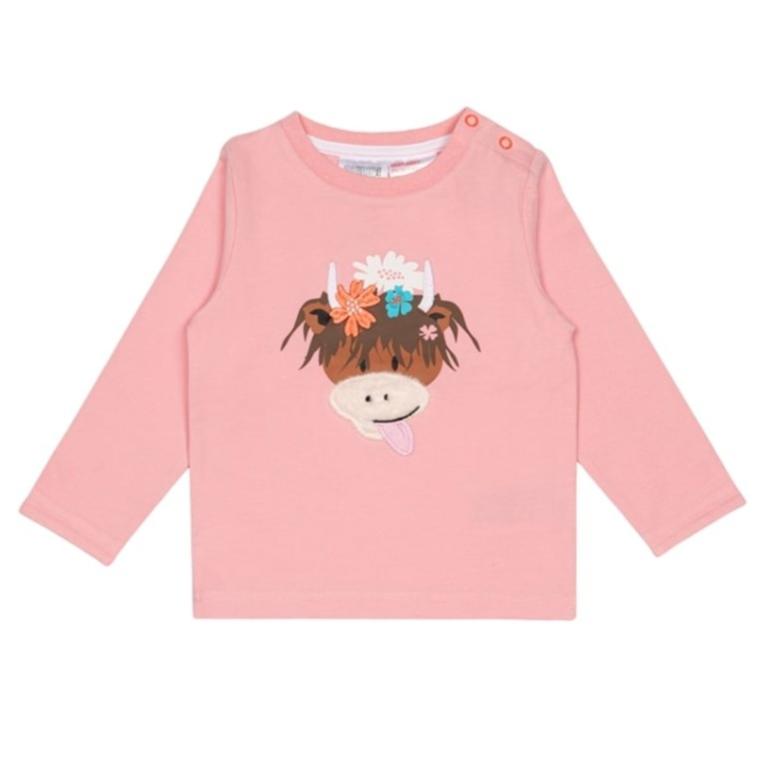 Bambinista - BLADE & ROSE - Tops - BLADE & ROSE Bonnie Highland Cow Design Top