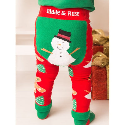 Bambinista - BLADE & ROSE - Bottoms - BLADE & ROSE Snowman - Leggings