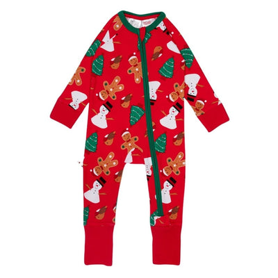 Bambinista - BLADE & ROSE - Bottoms - BLADE & ROSE Snowman - Zip - Up Romper