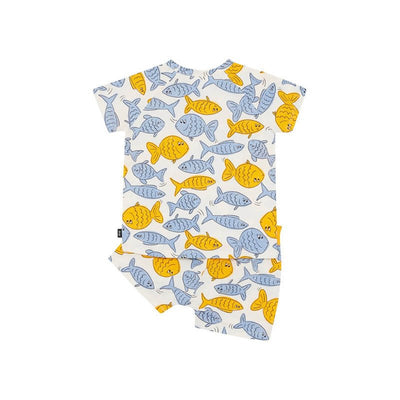 Bambinista - BONDS - Bottom - BONDS Kids Tee Short Sleep Set - Swim Fishy Swim