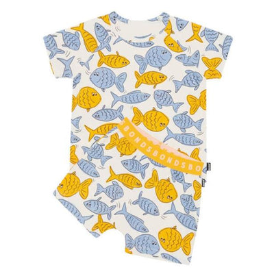 Bambinista - BONDS - Bottom - BONDS Kids Tee Short Sleep Set - Swim Fishy Swim