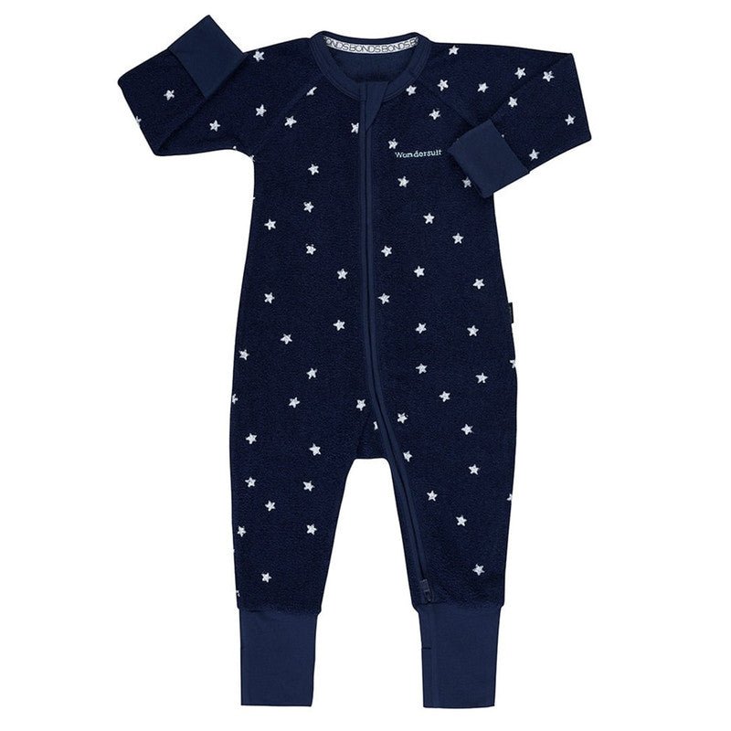 Bambinista - BONDS - Rompers - BONDS Poodlette Zip Wondersuit - Star Shine Black Sea