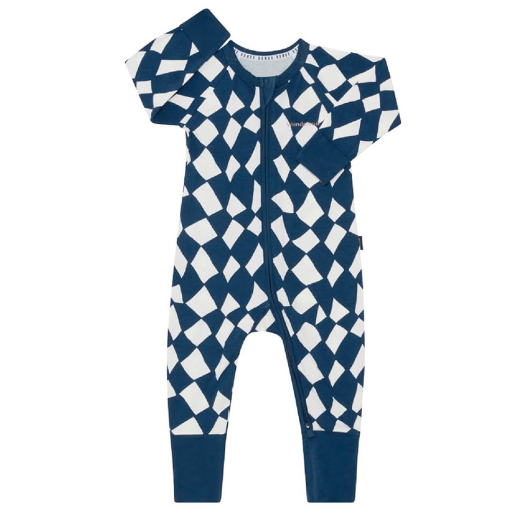 Bambinista - BONDS - Rompers - BONDS Zip Wondersuit Baby Romper - Cubic Cascade