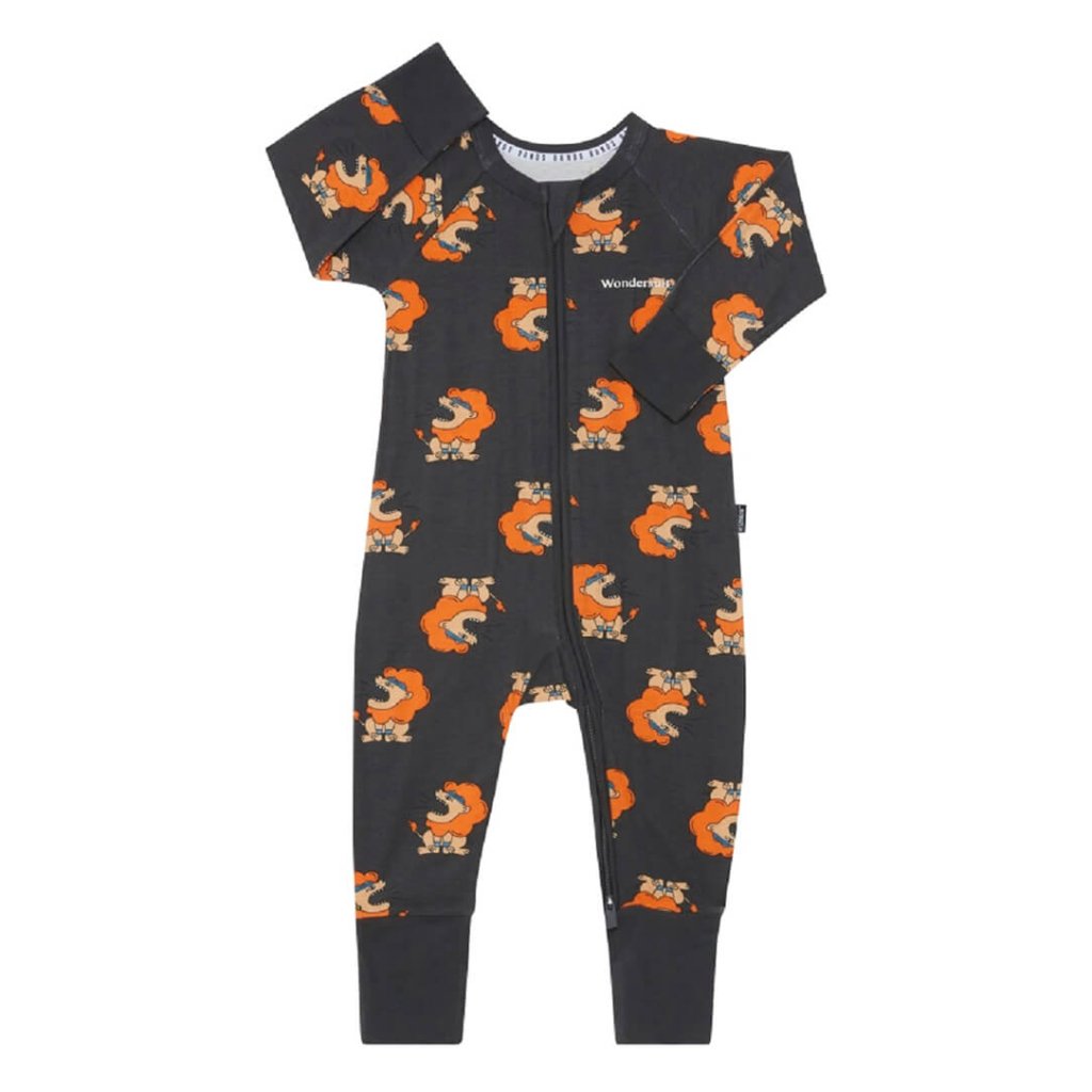 Bambinista - BONDS - Rompers - BONDS Zip Wondersuit Baby Romper - Fearless Roar