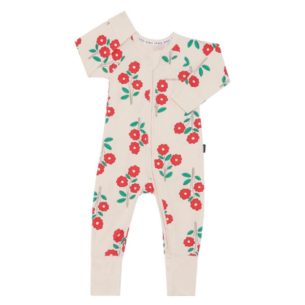 Bambinista - BONDS - Rompers - BONDS Zip Wondersuit Baby Romper - Garden Bouquet