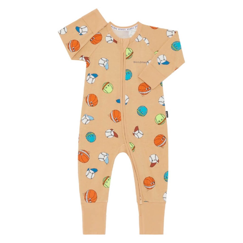 Bambinista - BONDS - Rompers - BONDS Zip Wondersuit Baby Romper - Hit Bounce Serve