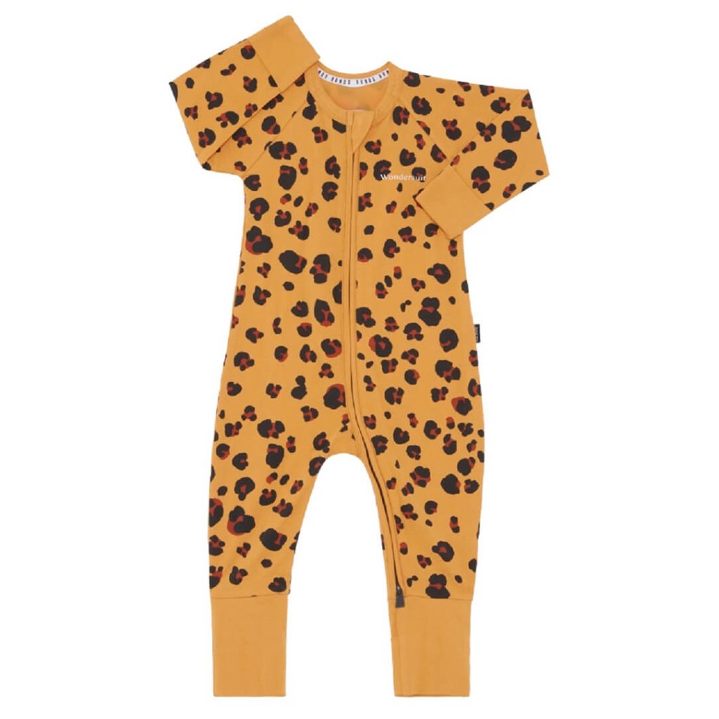 Bambinista - BONDS - Rompers - BONDS Zip Wondersuit Baby Romper - Luxe Leopard