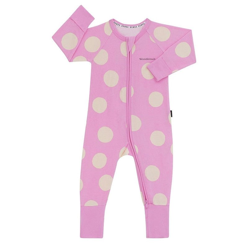 Bambinista - BONDS - Rompers - BONDS Zip Wondersuit - Dots And Spots Pink