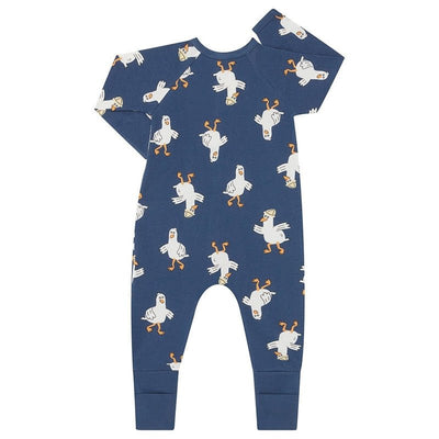 Bambinista - BONDS - Rompers - BONDS Zip Wondersuit - Guss The Seagull Navy