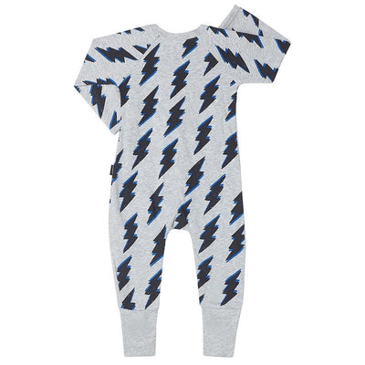 Bambinista - BONDS - Rompers - BONDS Zip Wondersuit - Striking Storm Grey Marle