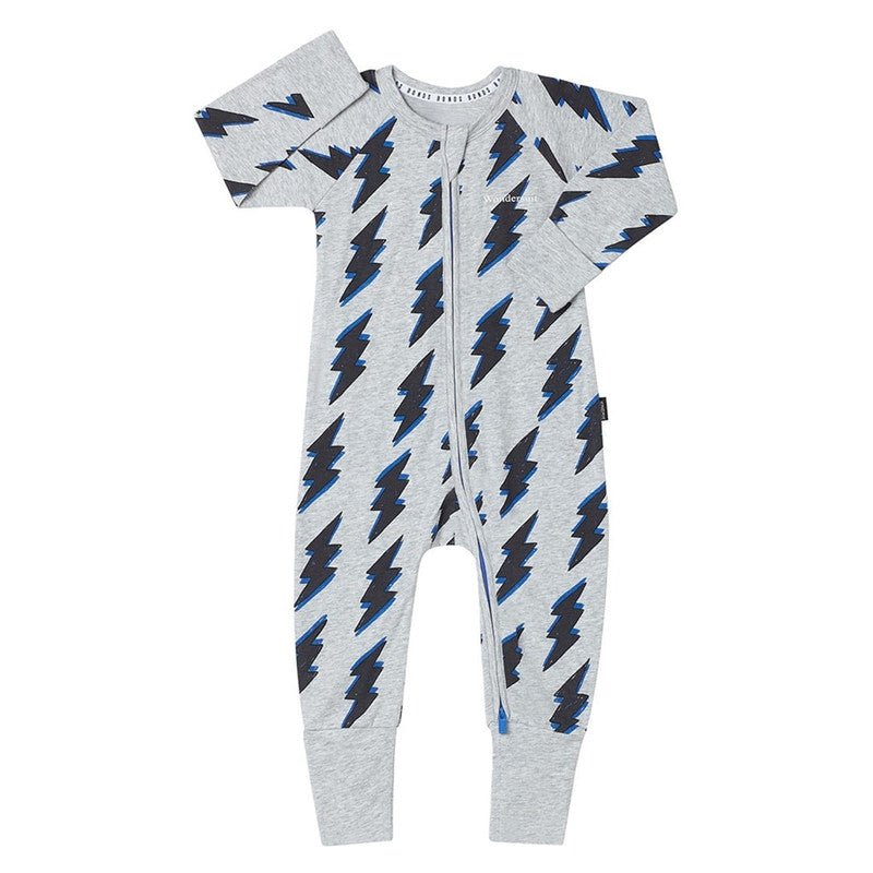 Bambinista - BONDS - Rompers - BONDS Zip Wondersuit - Striking Storm Grey Marle