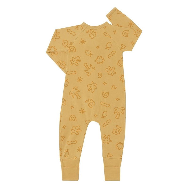 Bambinista - BONDS - Rompers - BONDS Zip Wondersuit - Treasure Hunt Mustard