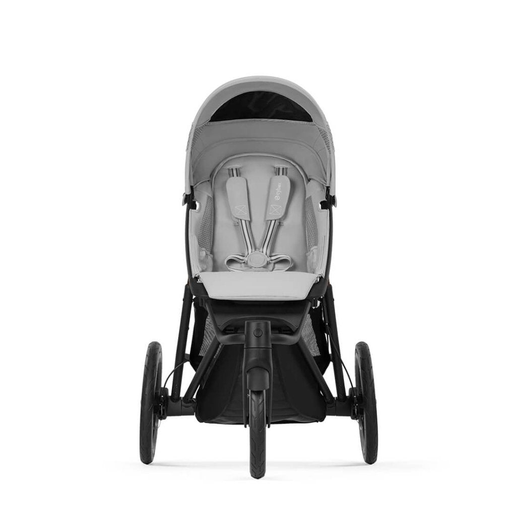 Bambinista - CYBEX - Travel - CYBEX AVI SPIN Black 3 Wheel Pushchair - Fog Grey (2024 New Generation)