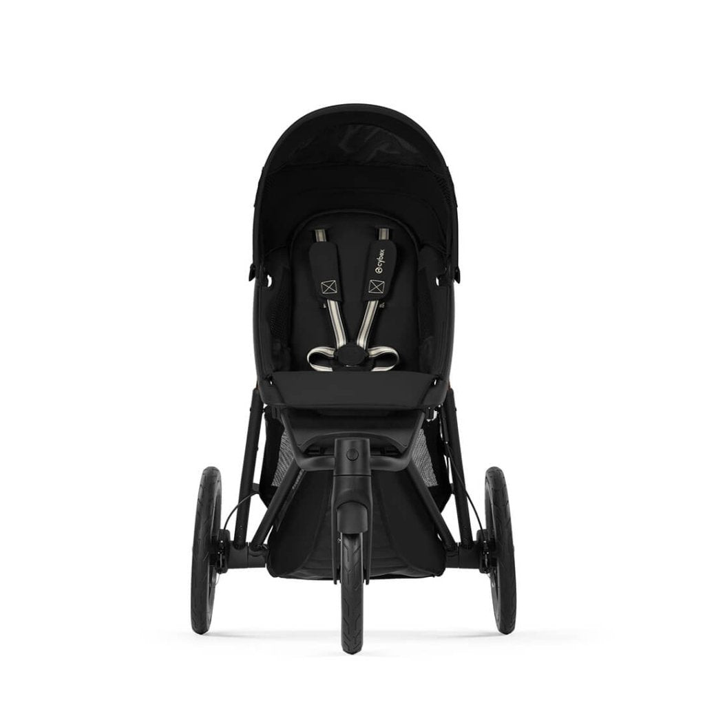 Bambinista - CYBEX - Travel - CYBEX AVI SPIN Black 3 Wheel Pushchair - Moon Black (2024 New Generation)