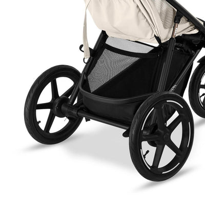 Bambinista - CYBEX - Travel - CYBEX AVI SPIN Black 3 Wheel Pushchair - Seashell Beige (2024 New Generation)