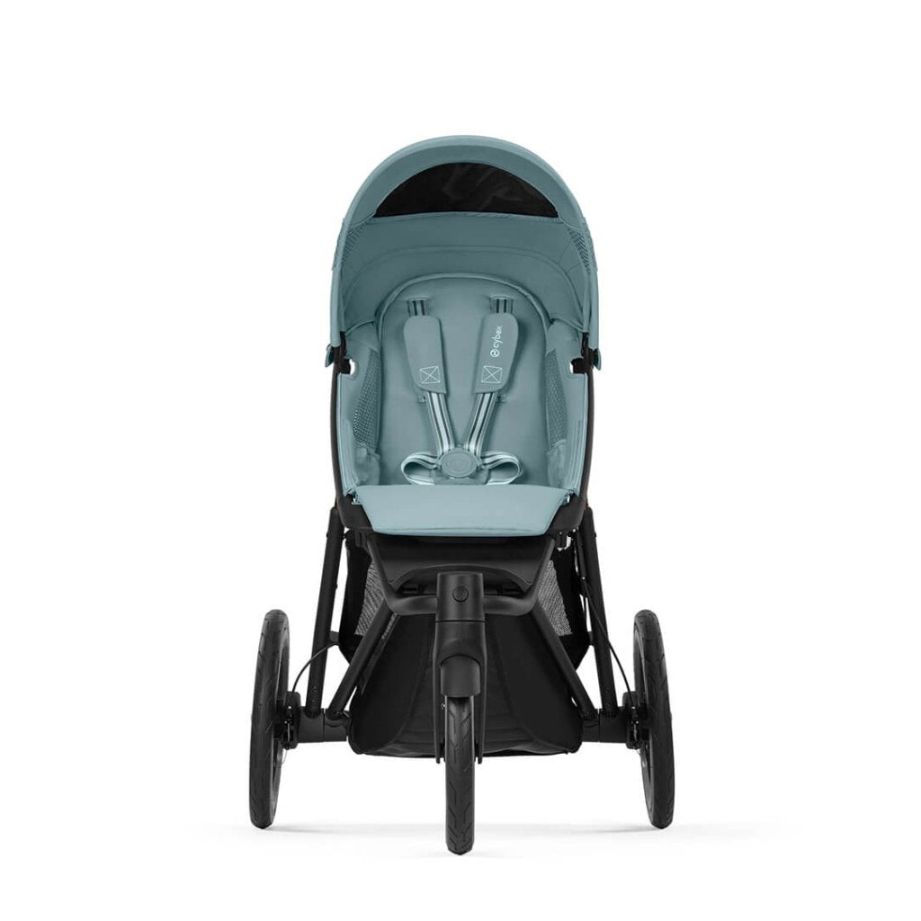 Bambinista - CYBEX - Travel - CYBEX AVI SPIN Black 3 Wheel Pushchair - Stormy Blue (2024 New Generation)