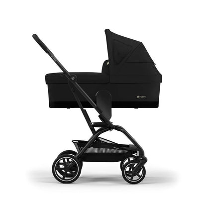 Bambinista - CYBEX - Travel - CYBEX COT S Lux Carrycot - Moon Black (2024 New Generation)