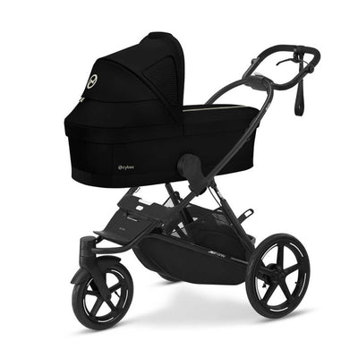 Bambinista - CYBEX - Travel - CYBEX COT S Lux Carrycot - Moon Black (2024 New Generation)