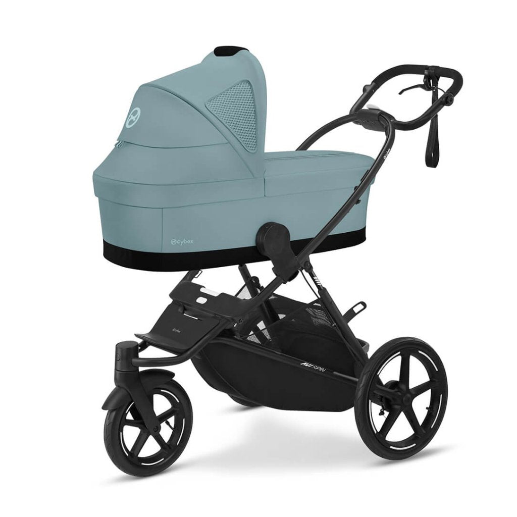 Bambinista - CYBEX - Travel - CYBEX COT S Lux Carrycot - Stormy Blue (2024 New Generation)