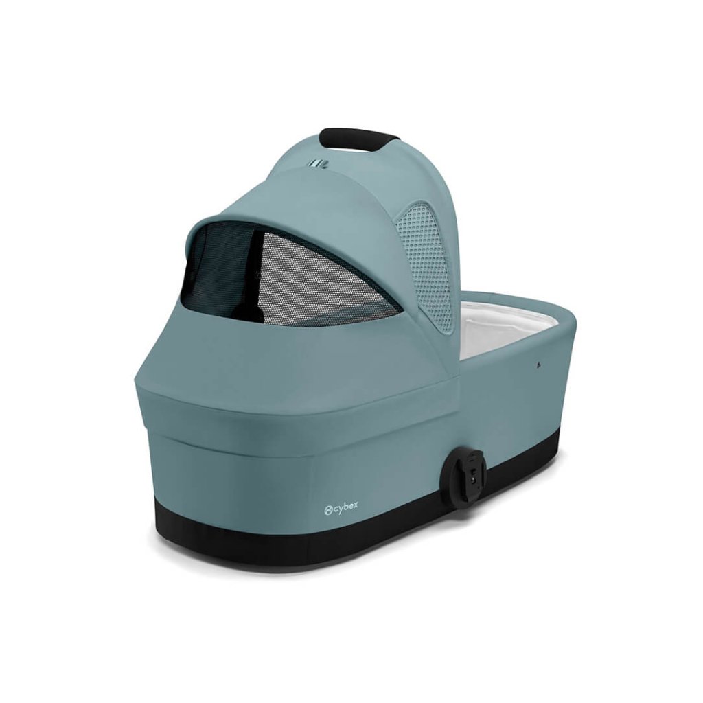 Bambinista - CYBEX - Travel - CYBEX COT S Lux Carrycot - Stormy Blue (2024 New Generation)