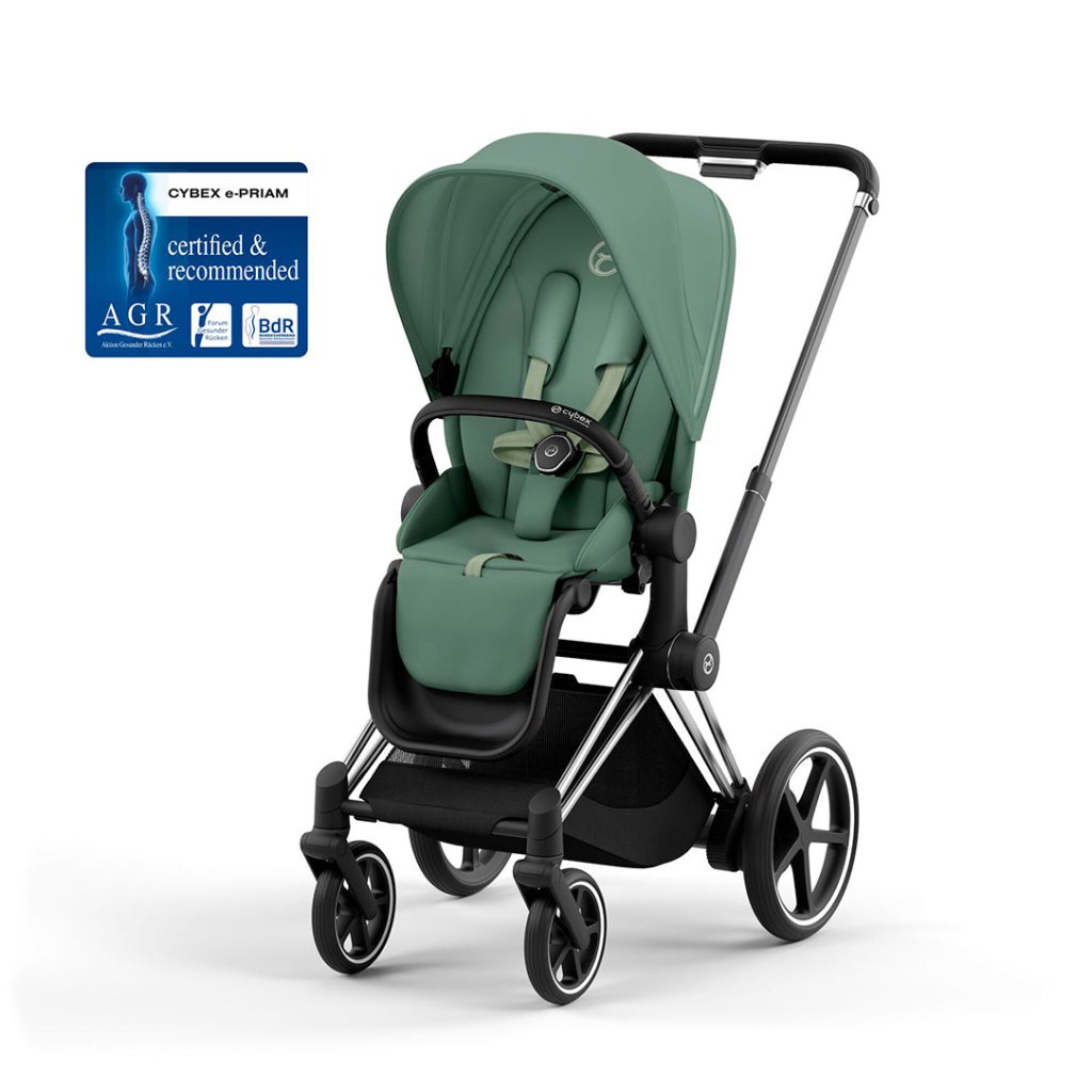 Bambinista - CYBEX - Pushchairs - CYBEX e - Priam Pushchair - Leaf Green