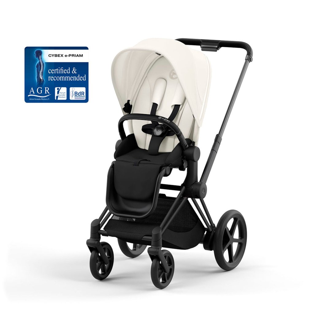 Bambinista - CYBEX - Pushchairs - CYBEX e - Priam Pushchair - Off White